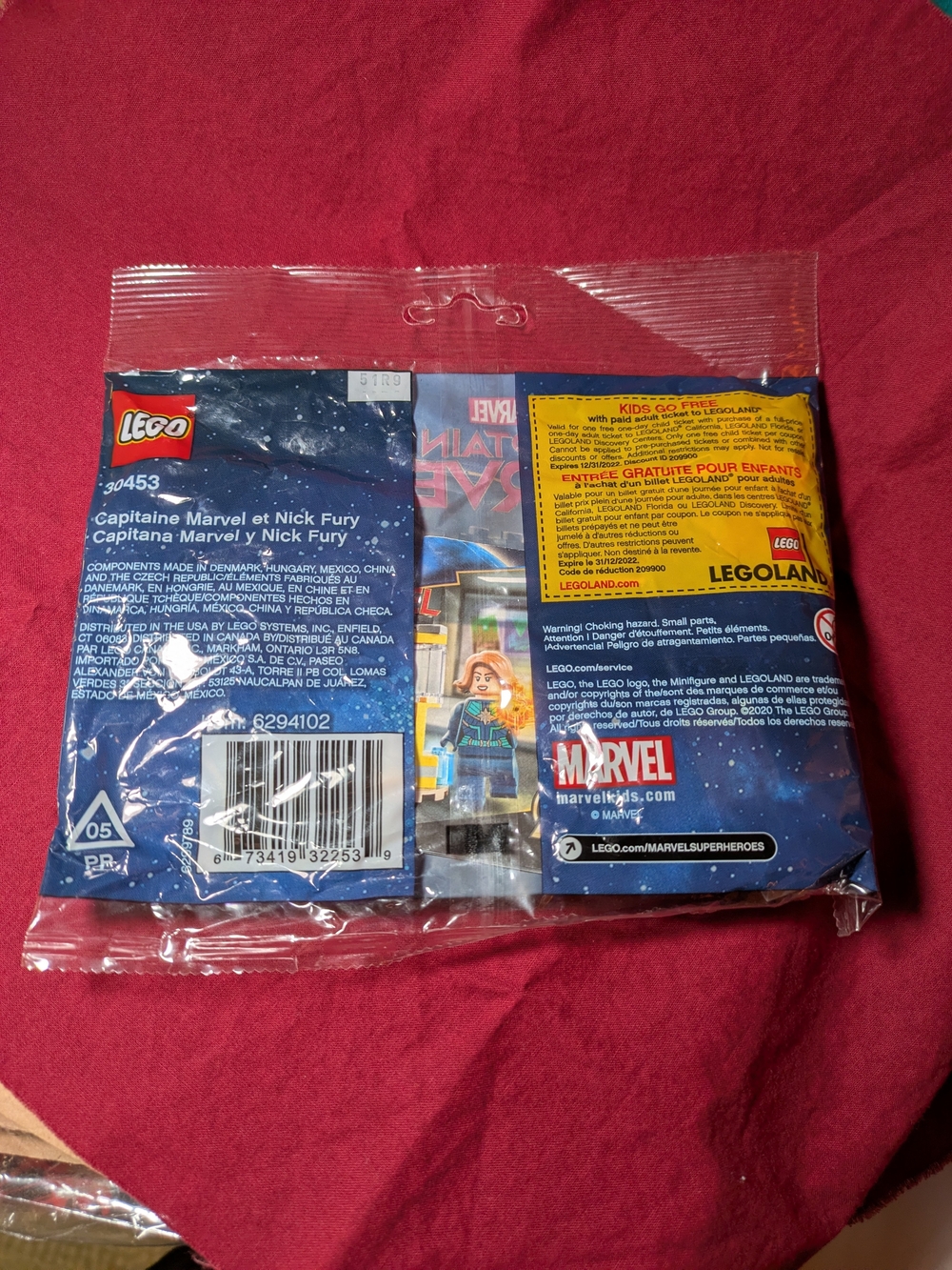 LEGO Marvel 30453 Captain Marvel  and Nick Fury - Picture 3 of 4